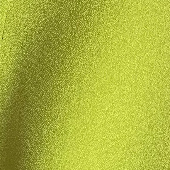 J. CREW Beautiful Chartreuse Sleeveless Sheath Dress with Scalloped Hem - Picture 6 of 9